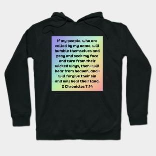 Bible Verse 2 Chronicles 7:14 Hoodie